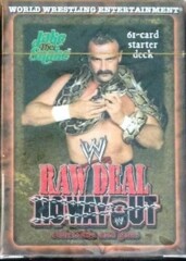 Raw Deal No Way Out Starter Deck Jake The Snake